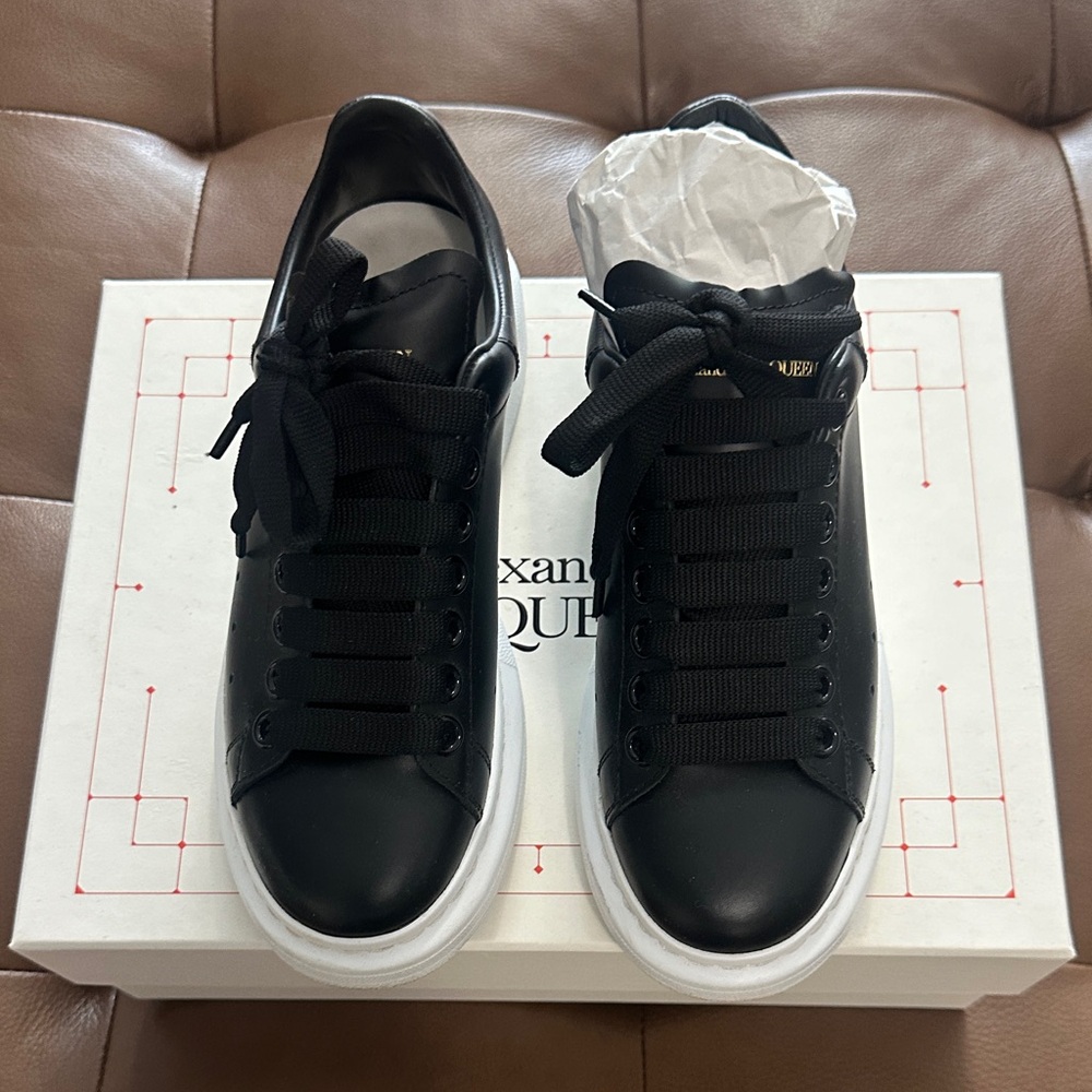 Alexander McQueen Black and White Women’s Sneakers